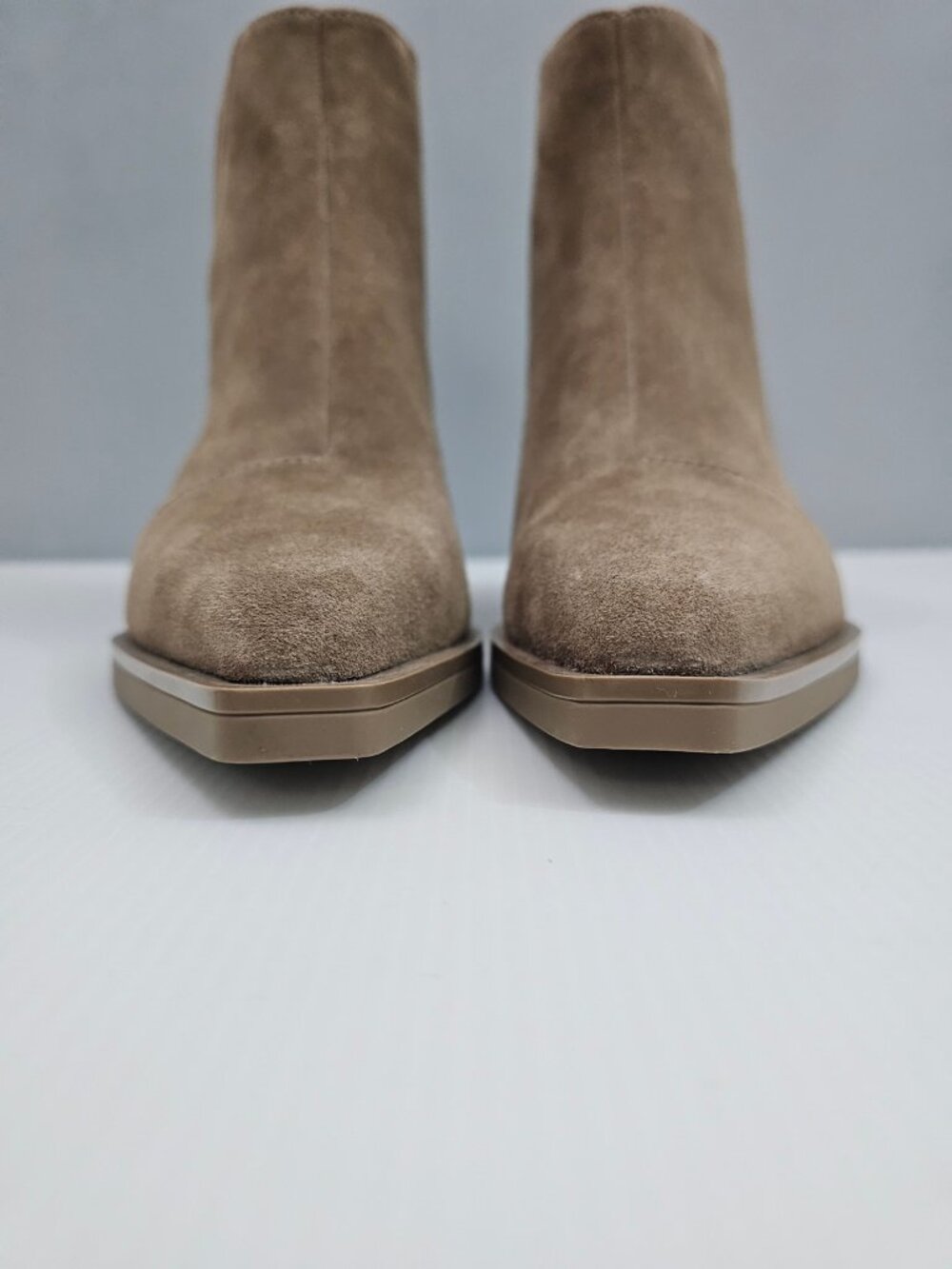 Rag & Bone Dart Pointed Toe Ankle Boot Womens EU 39.5 Brown Suede Block Heel - Picture 6 of 15